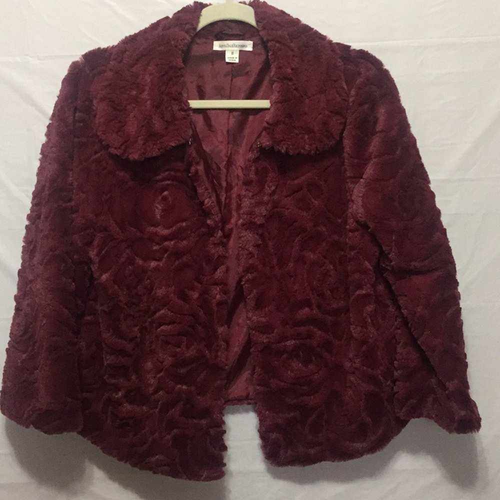 John Paul Richard faux fur jacket